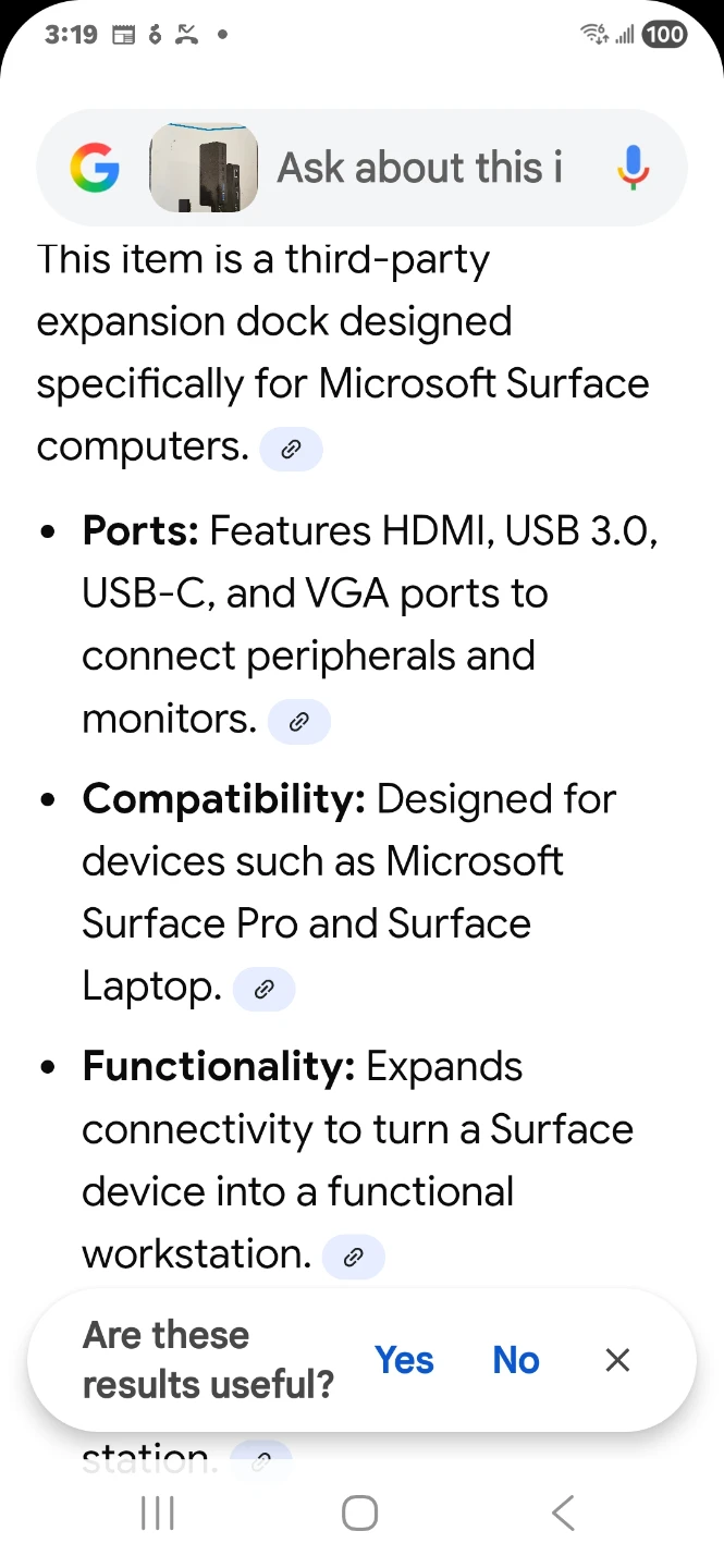 Expansion Dock for Surface Computer - photo 4