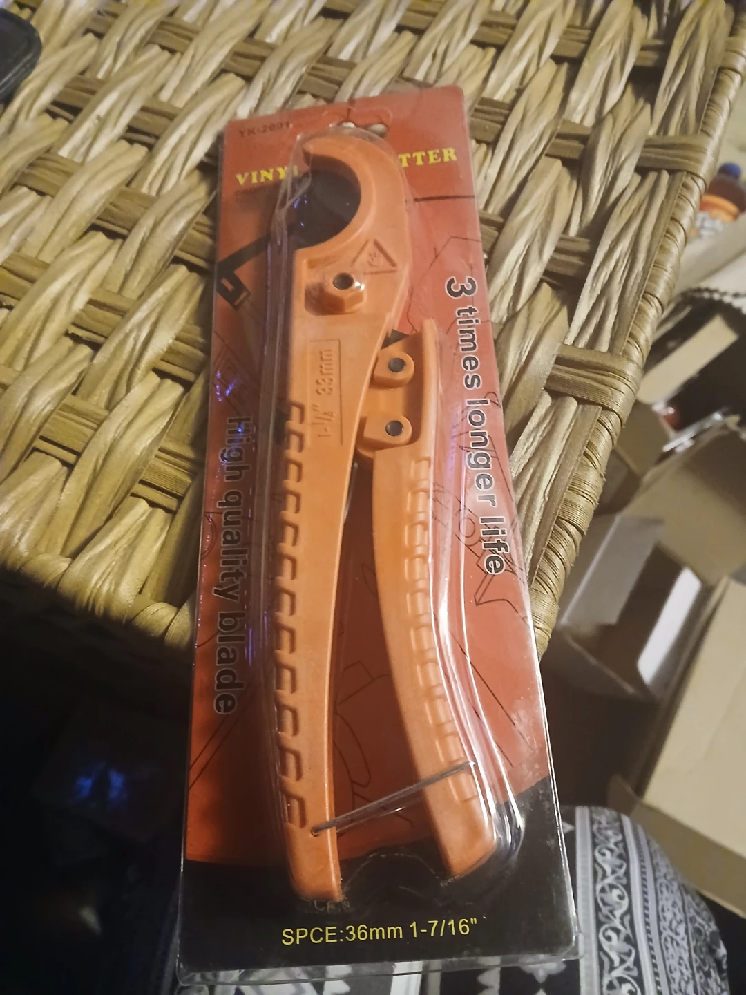 Orange Vinyl Tubing Cutter