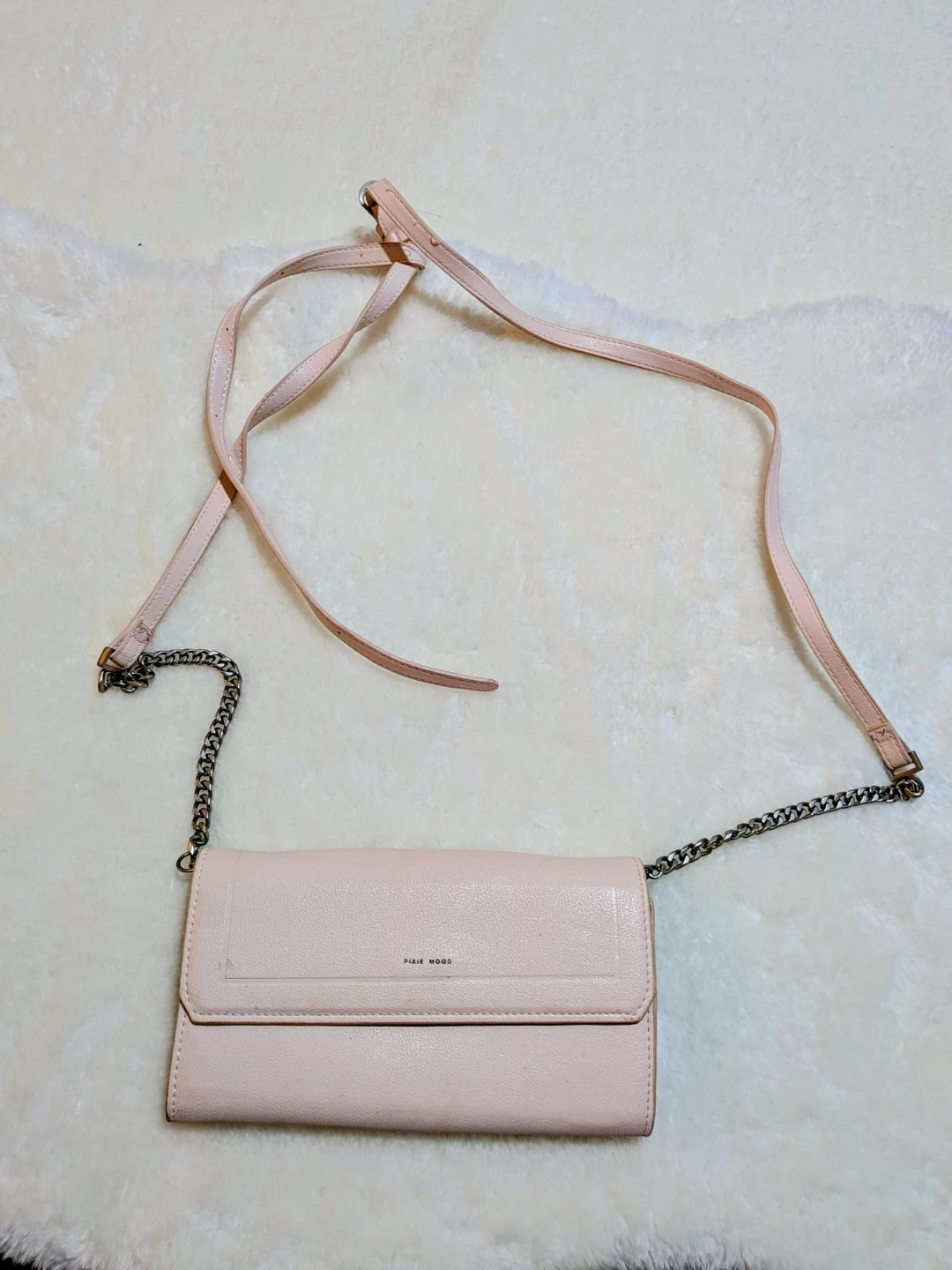 Pixie Mood Pink Crossbody Wallet