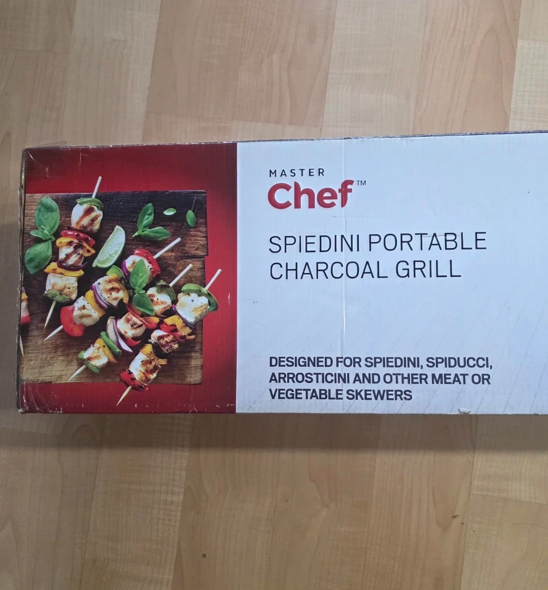 Master Chef Spiedini Portable Charcoal Grill - photo 3