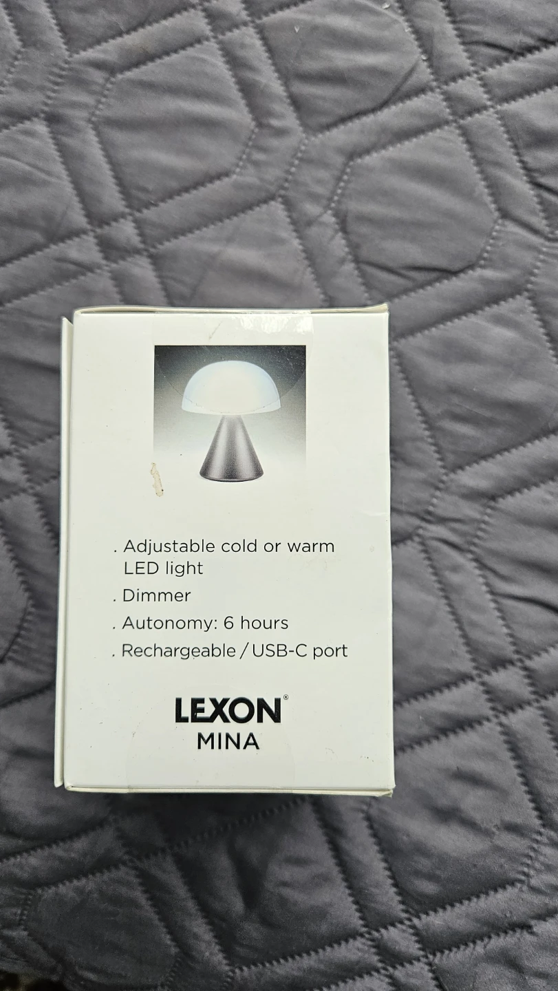 Lexon MINA Mini LED Light-grey - photo 3