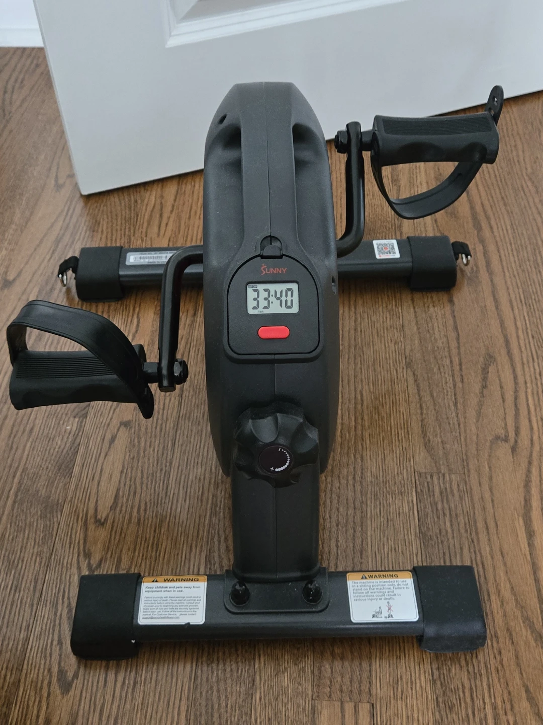 Sunny Health & Fitness Under Desk Bike - photo 2