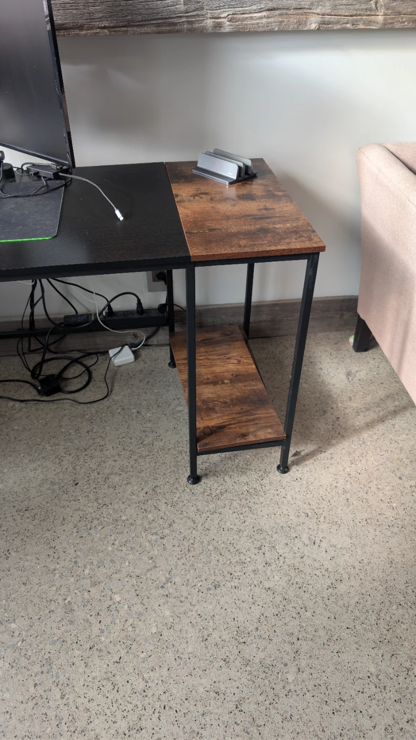 Computer Desk with Shelving - photo 4