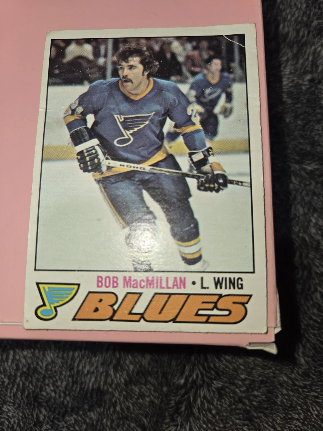 1977 O-Pee-Chee Bob MacMillan Hockey Card