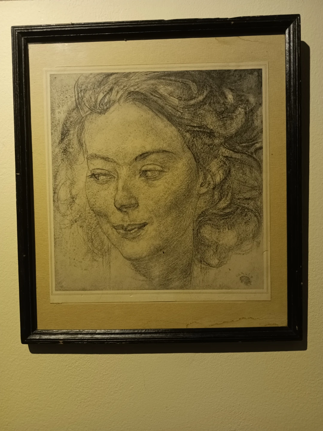Varley Head of a Girl Poster