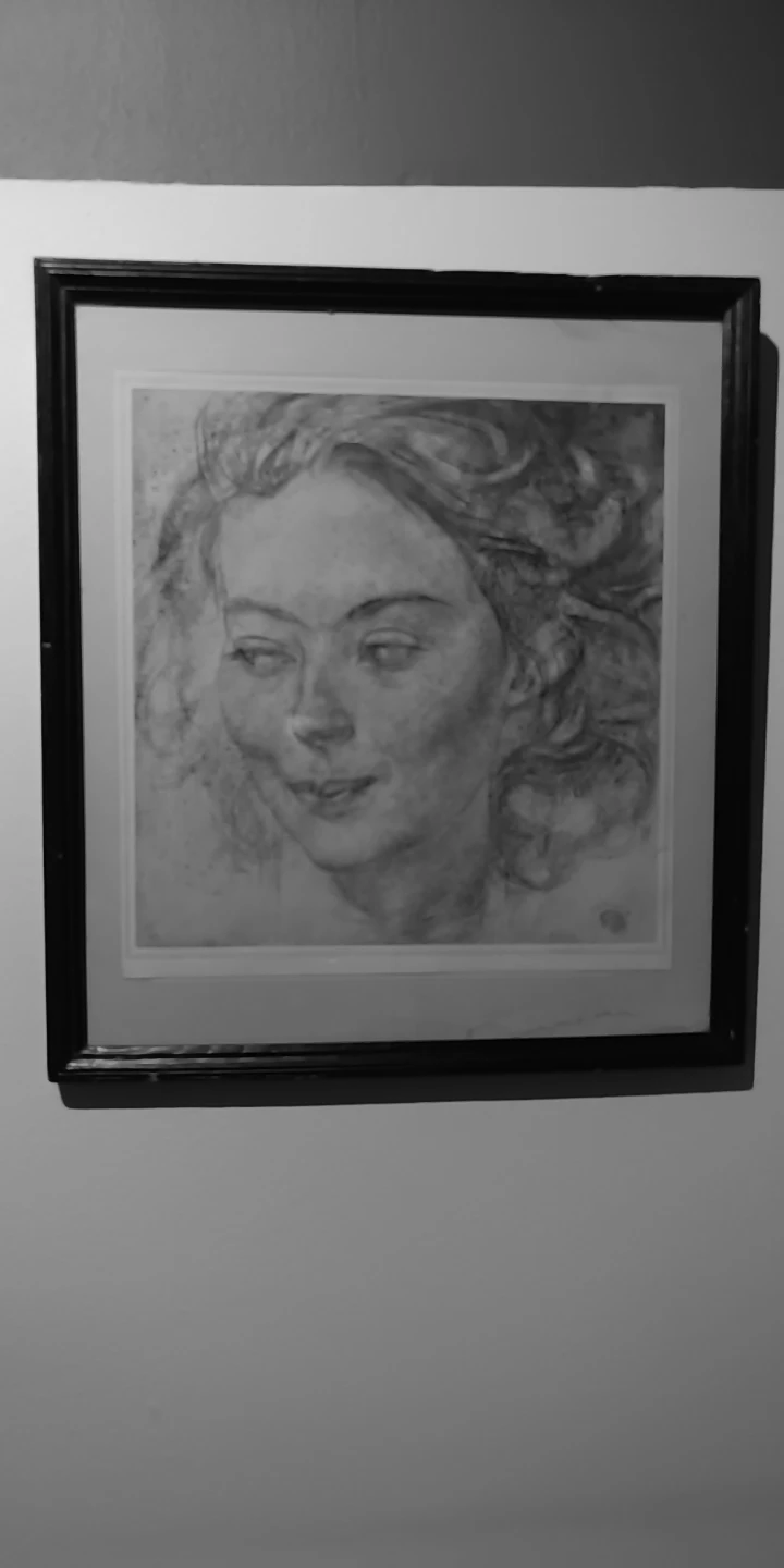 Varley Head of a Girl Poster - photo 3