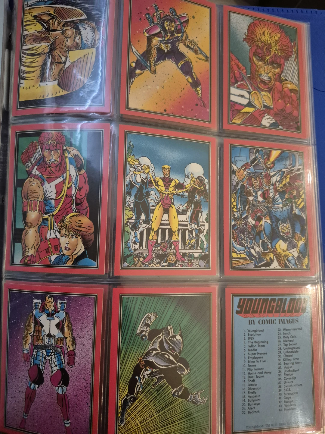 Youngblood by Comic Images Trading Cards - photo 2