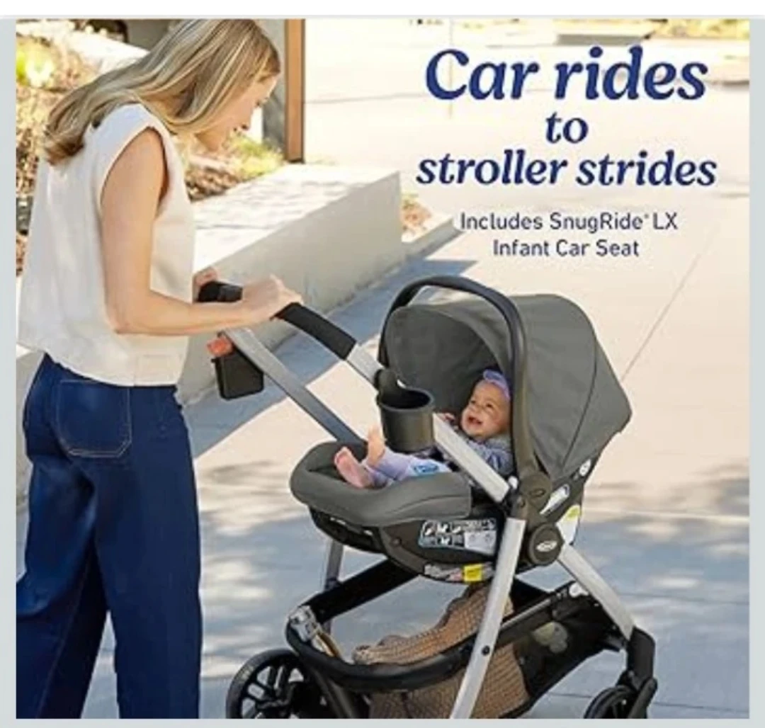 Graco Modes Pramette Travel System, 3-in1 Modular - photo 3