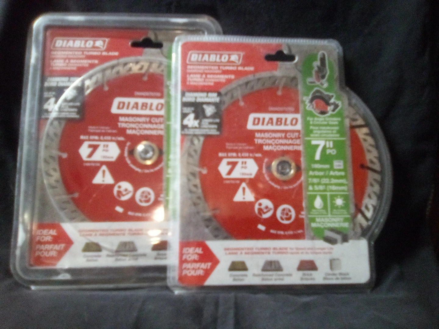 7" DIABLO DIAMOND MASONRY CUTTING EDGE TURBO BLADE 7" - photo 3