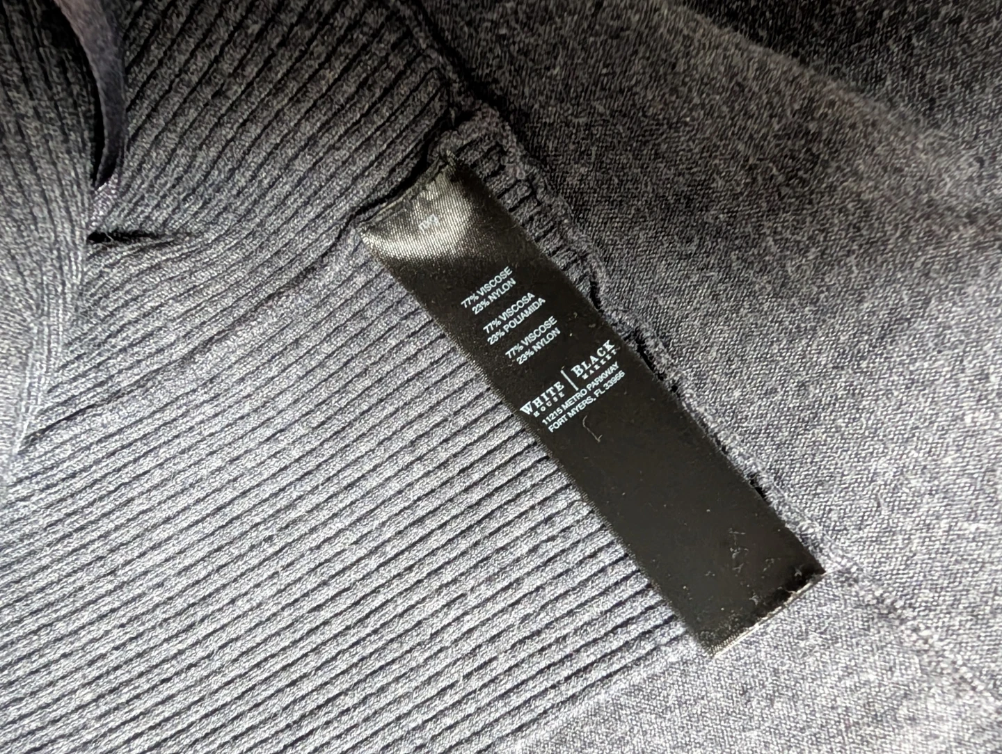 White House Black Market Grey Cardigan Sweater XL - photo 4