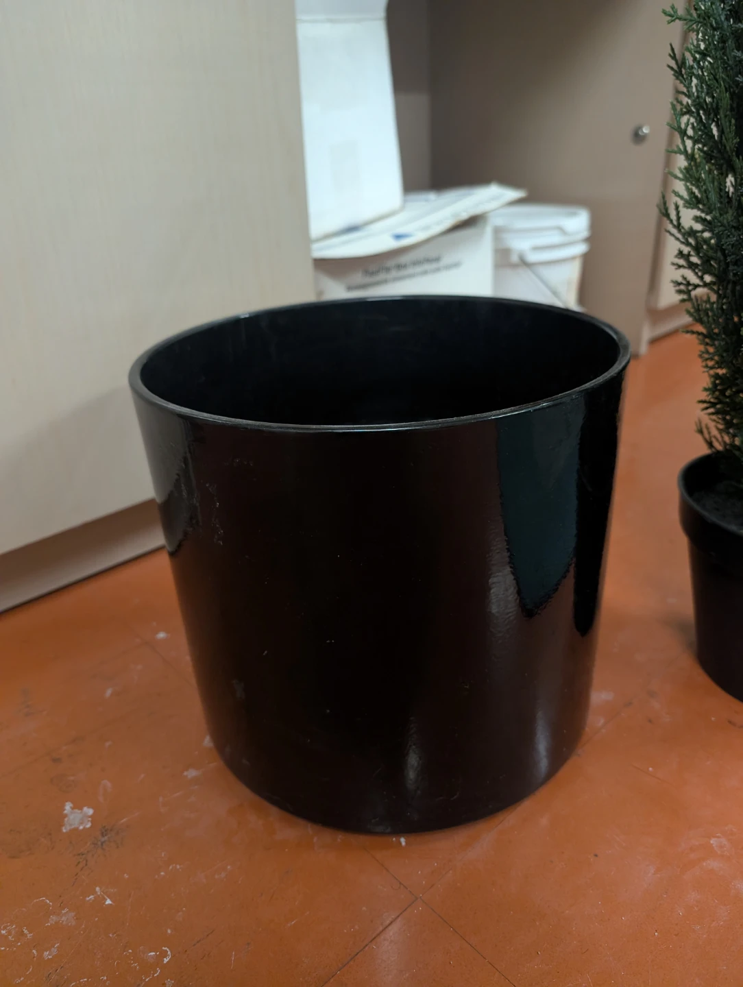 Artificial Cedar Tree in Black Pot - photo 3