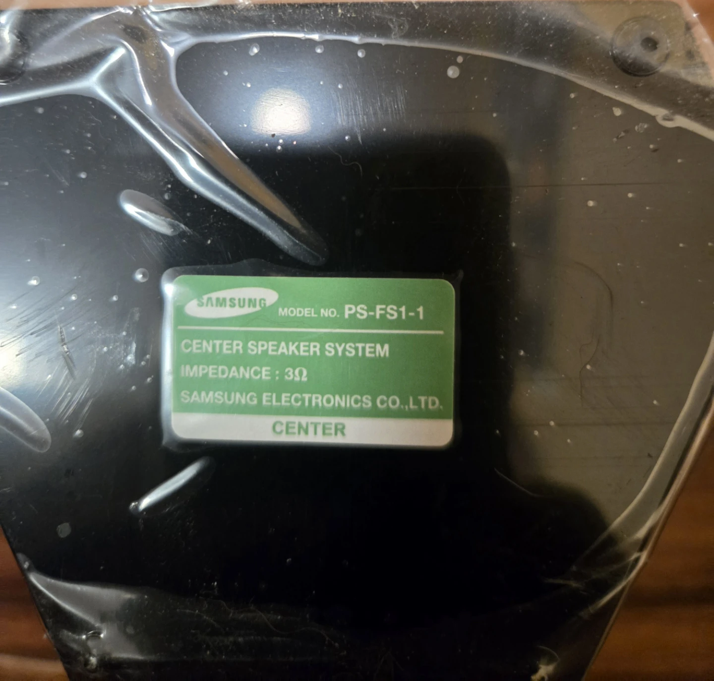 Samsung PS-FS1-1 Front Speaker System - photo 2