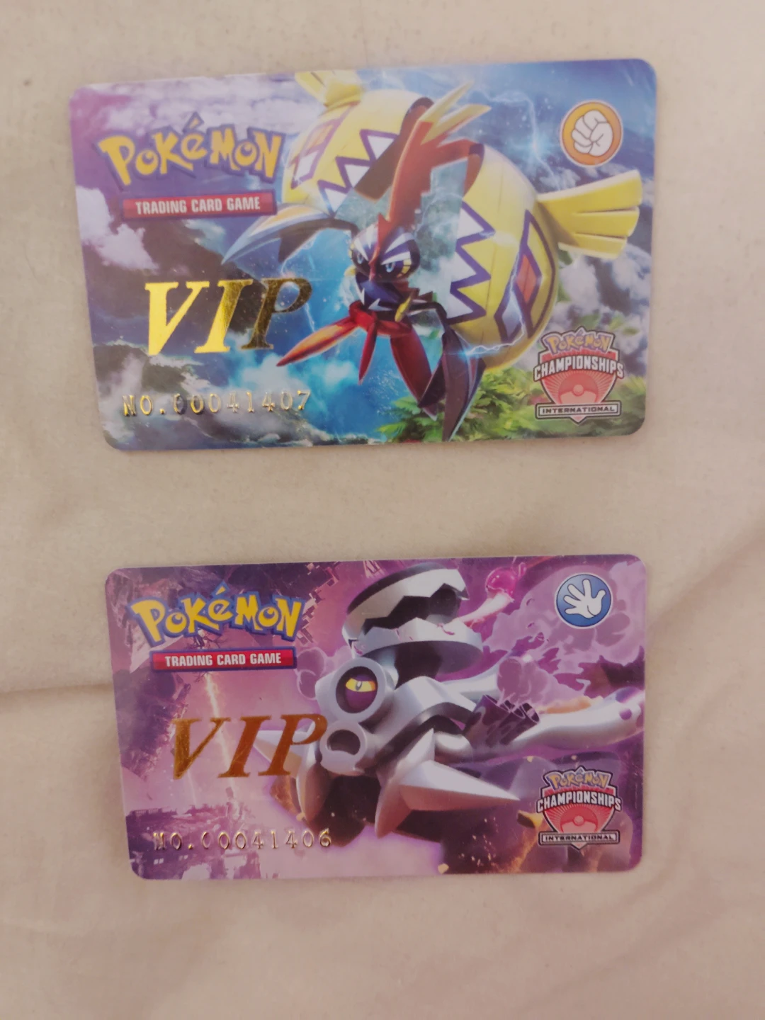 Pokemon Trading Card Game VIP Cards