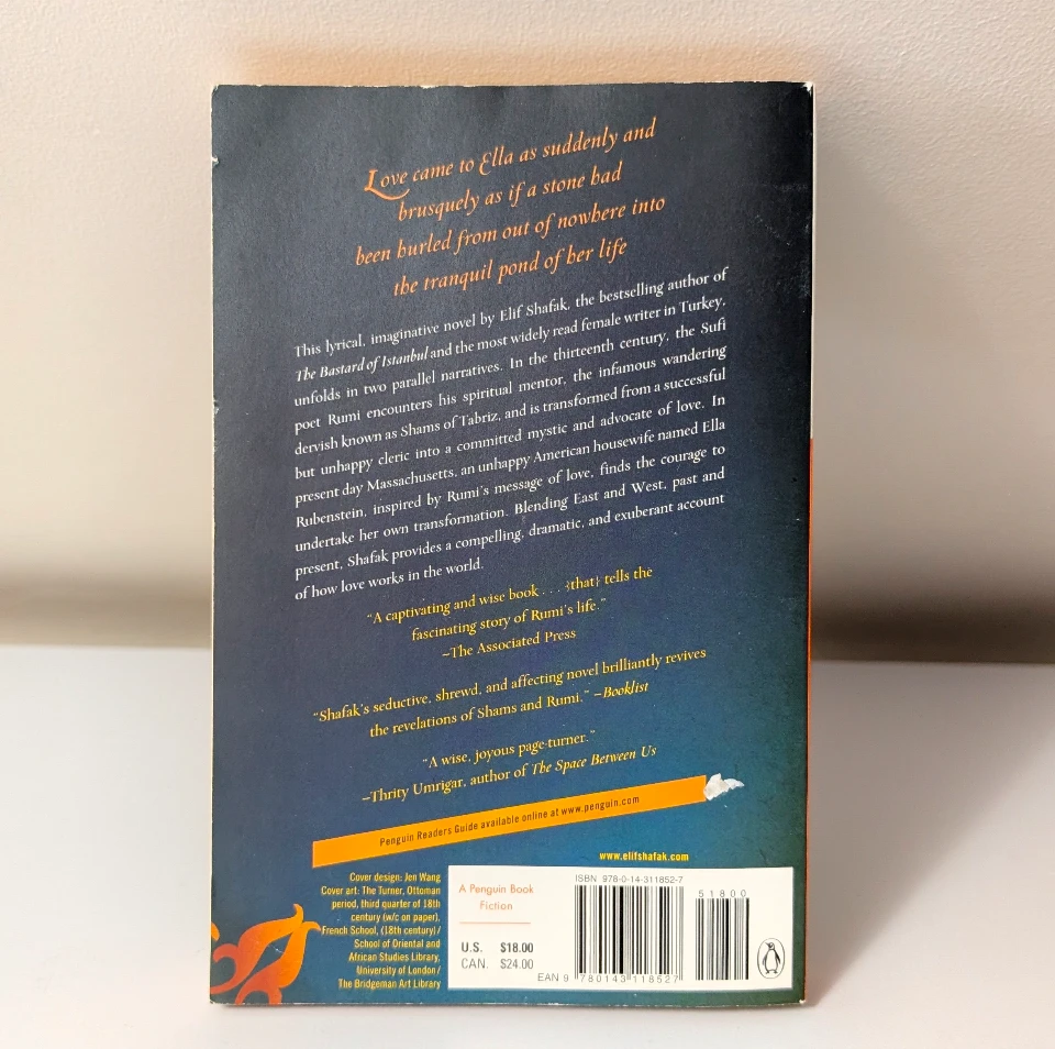 The Forty Rules of Love by Elif Shafak 🏆 - photo 2