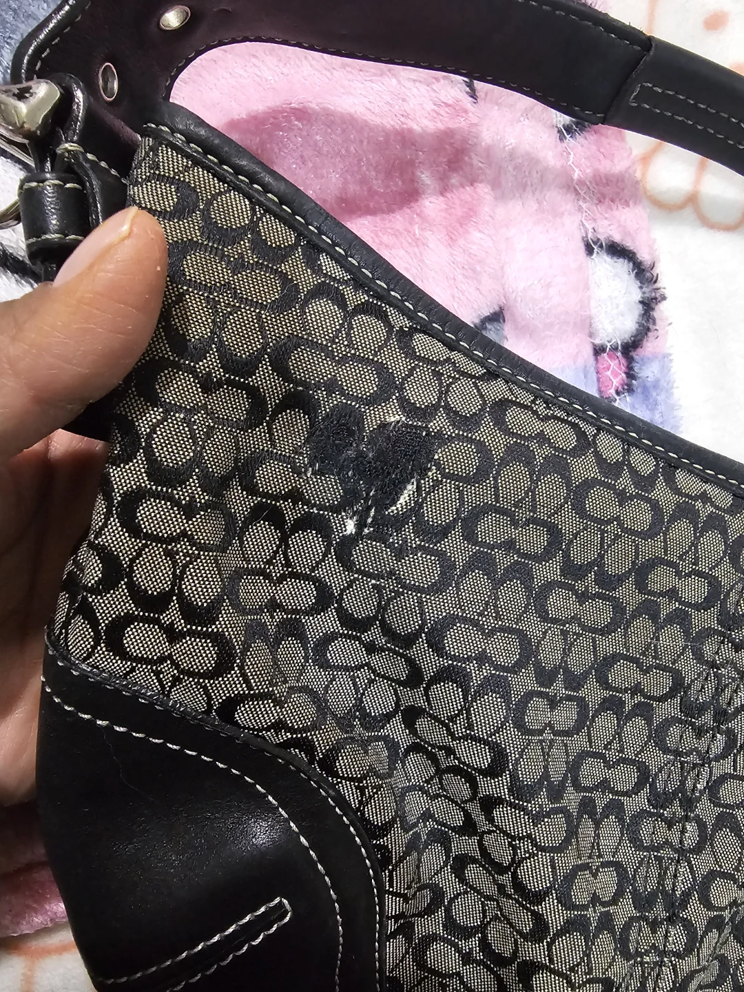 Coach Monogram Shoulder Bag - photo 4