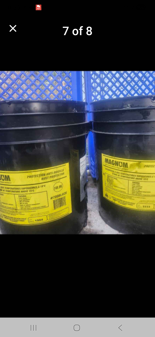 UNDERCOATING/OIL SPRAYING/RUSTPROOFING-NO DRIP
