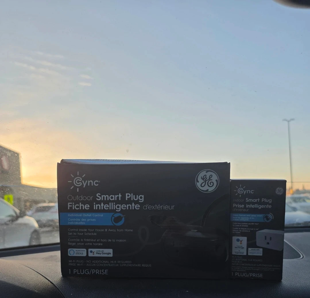 Cync GE Outdoor Smart Plug  & Indoor smartplug