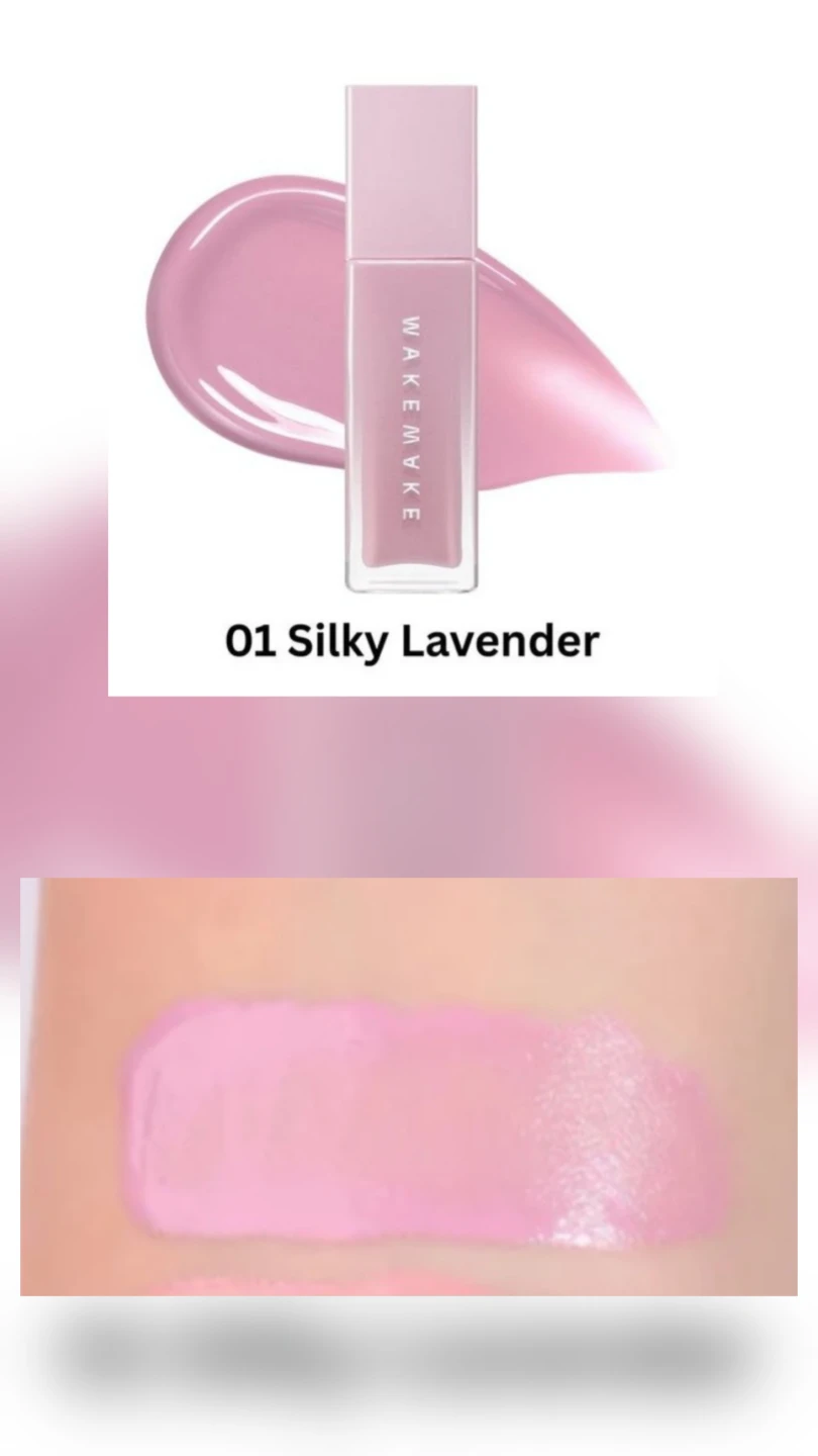 WAKEMAKE Sheer Glow Liquid Blusher - 01 Silky Lavender - photo 2