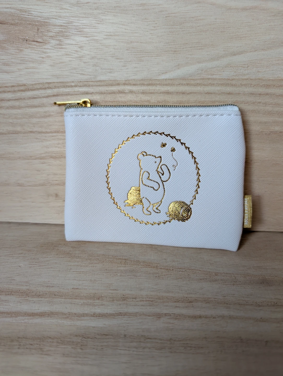White Winnie the Pooh Coin Pouch