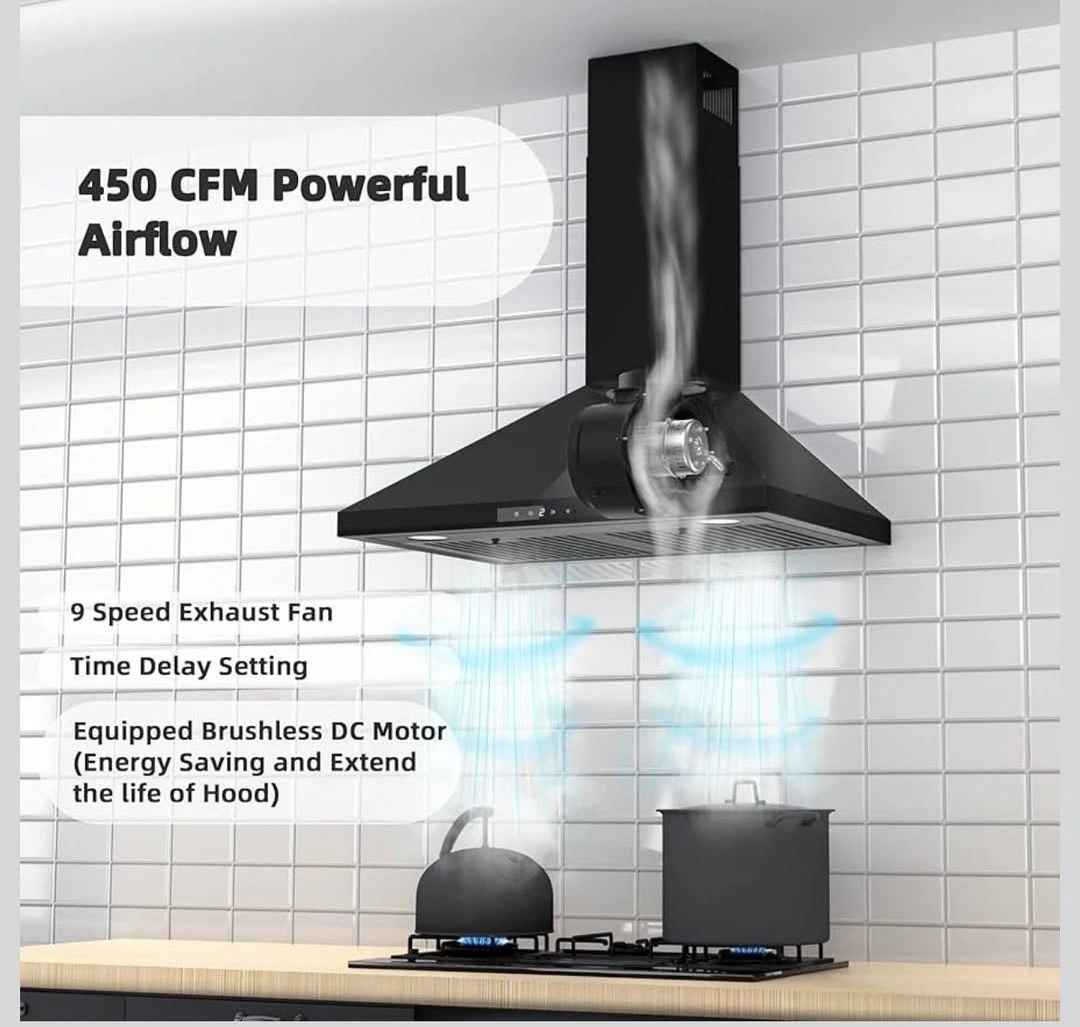 Fire Gas FGS-3D15D675CC Range Hood - New in Box! - photo 2