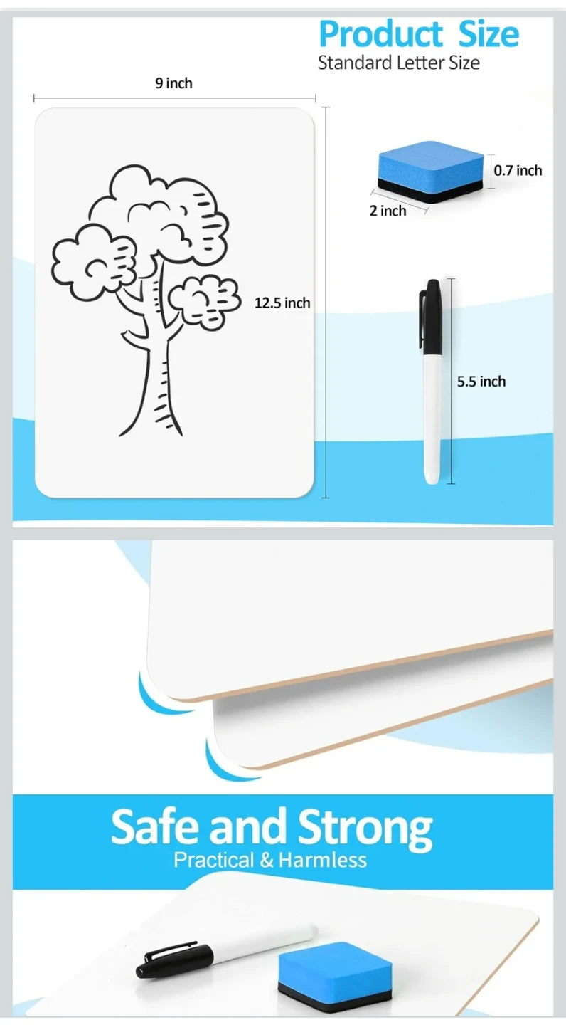PANDRI Dry Erase Lapboards - 26 Pack - photo 2