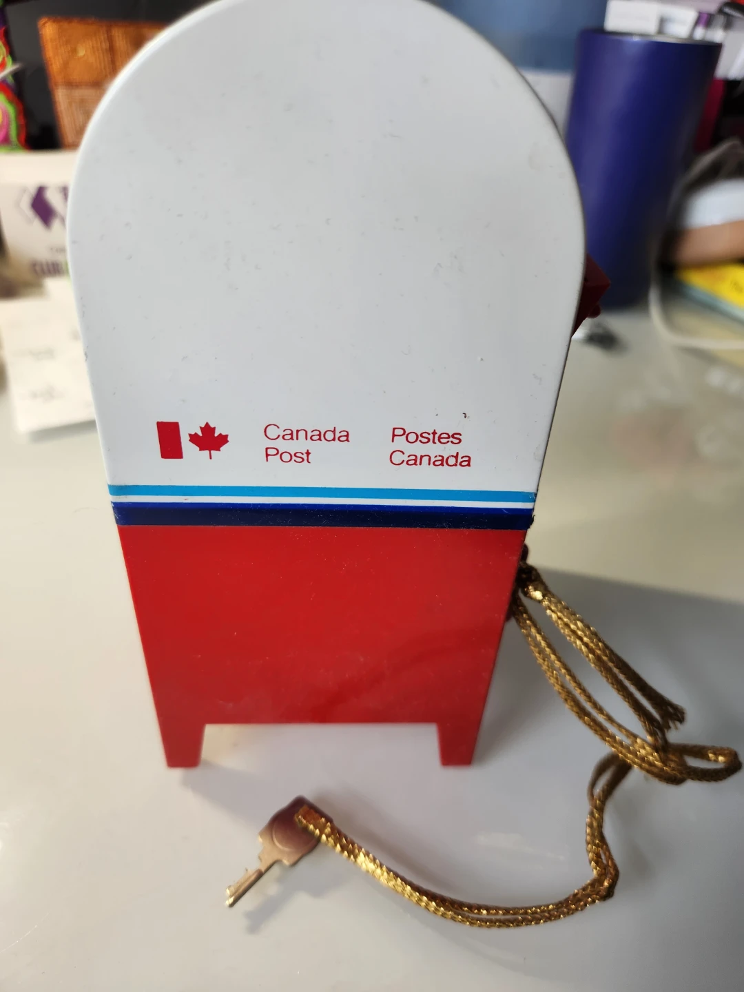 Canada Post Mailbox Coin Bank - photo 2