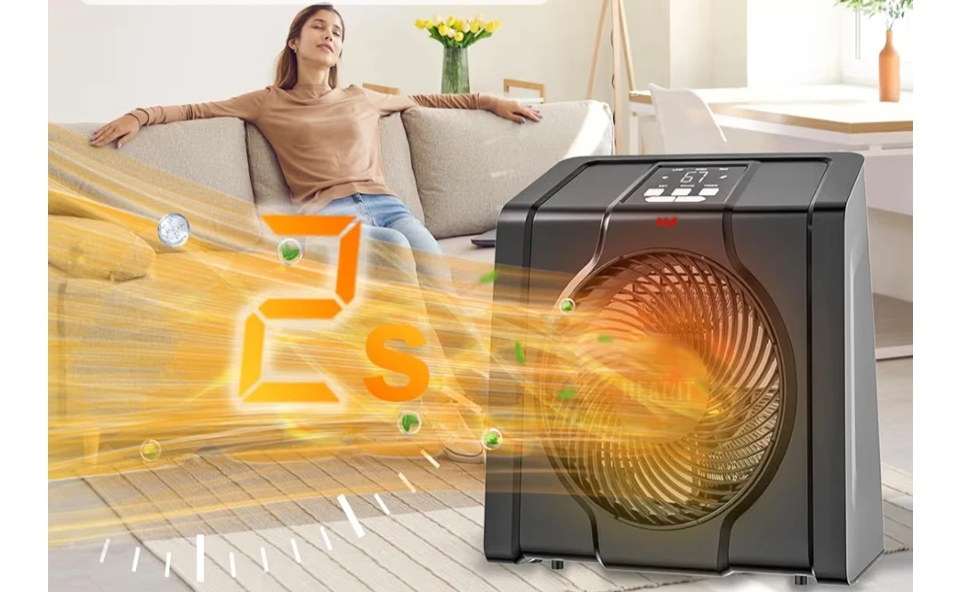 Portable Electric Heater, Heated whole room no box