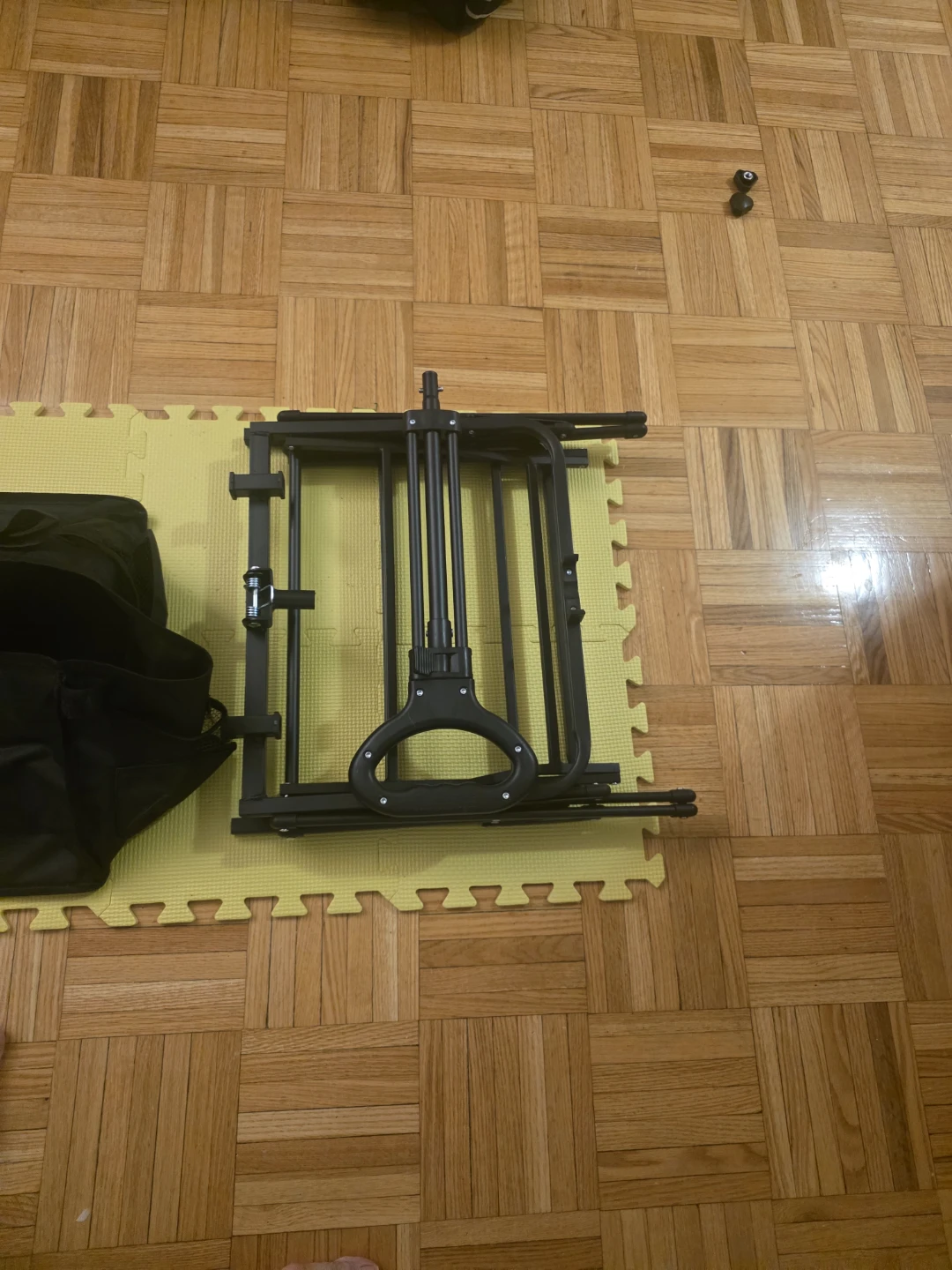 Black Folding Outdoor Wagon Cart with Wheels - photo 4