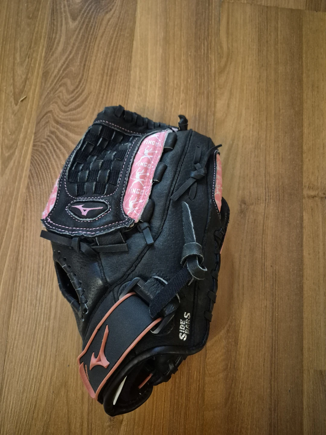 Mizuno GPP 1108 Fastpitch Softball Glove - Black/Pink - photo 3