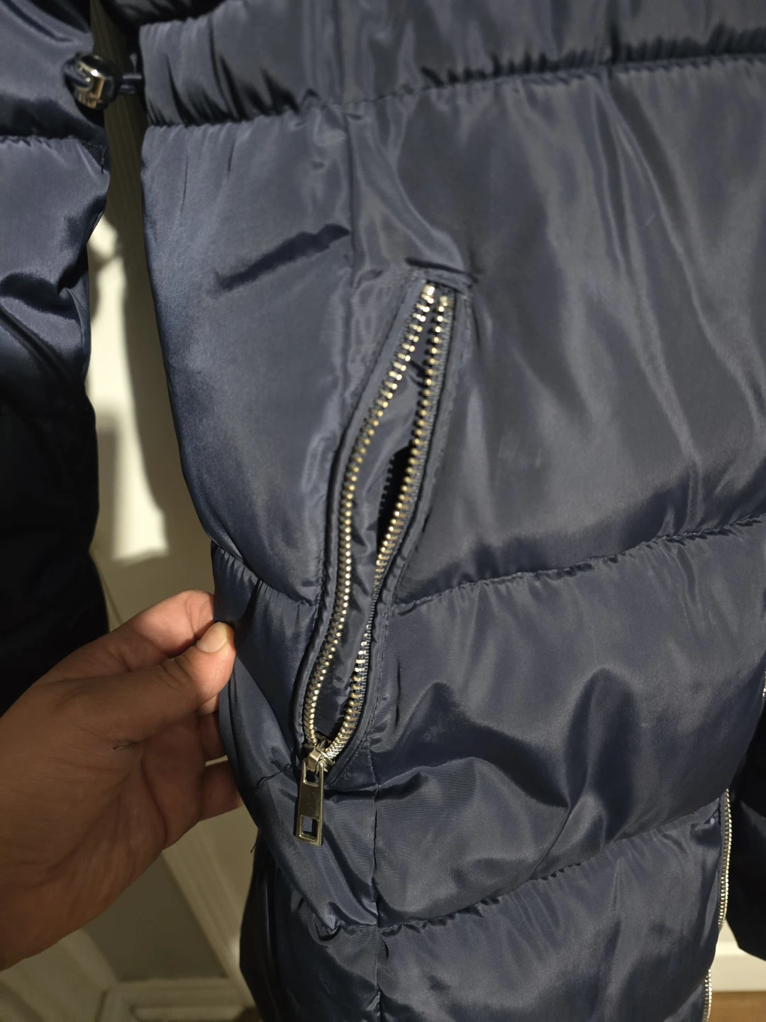 Storm Mountain Puffer Coat - Navy Blue - photo 3