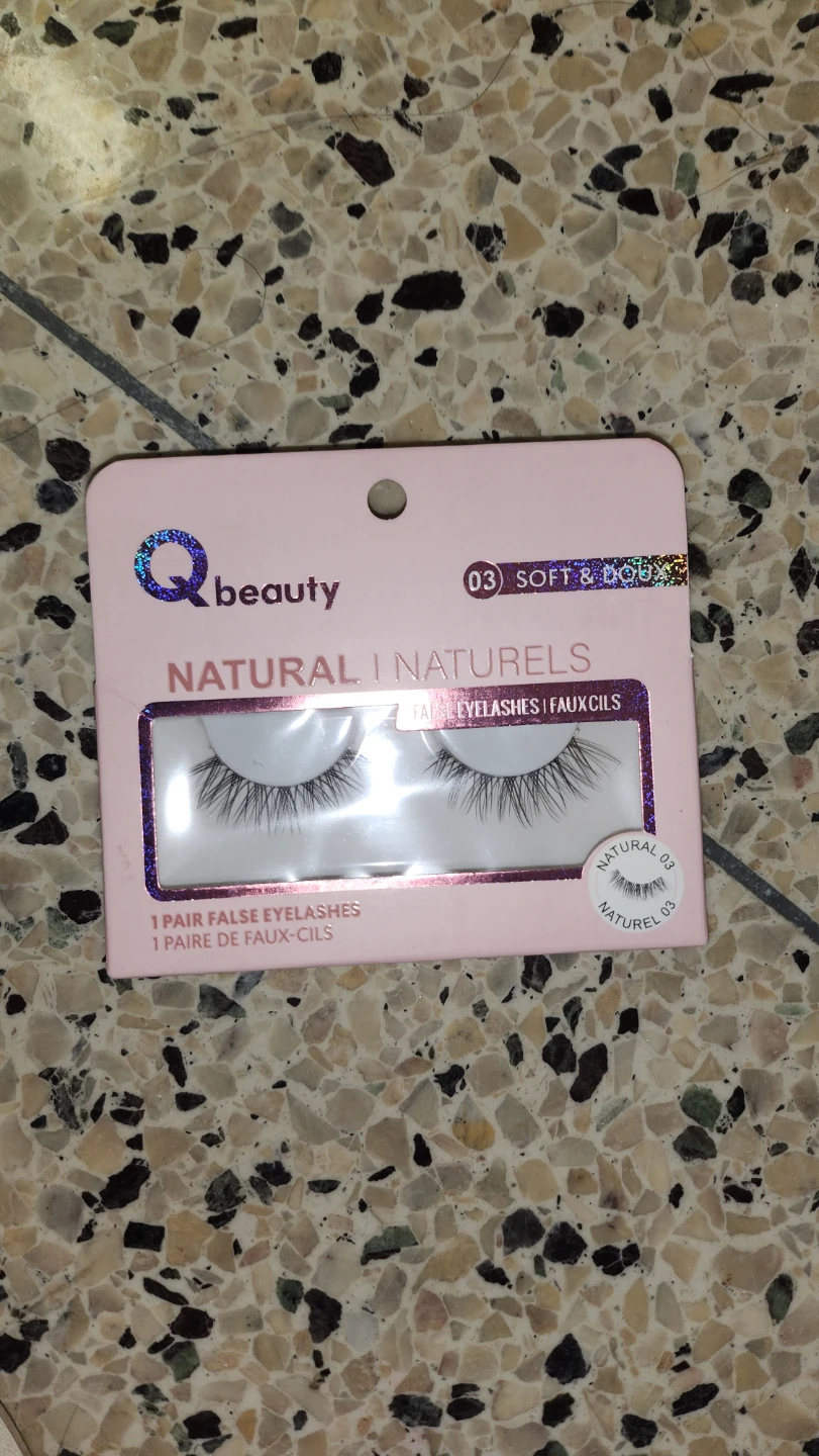 Q Beauty Natural 03 Soft & Doux False Eyelashes