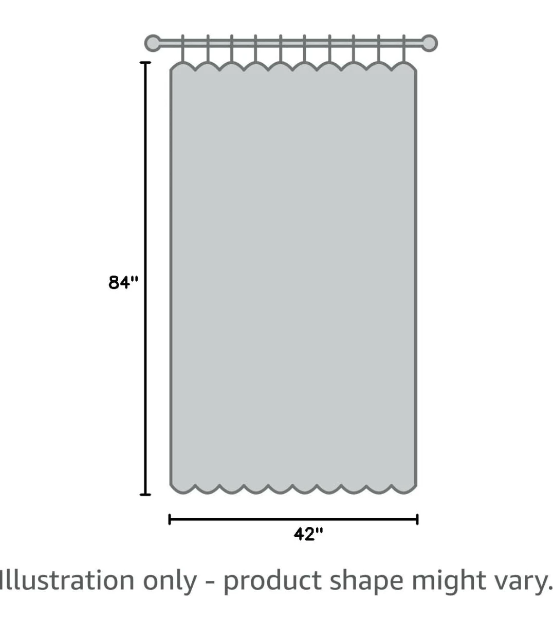 100% Blackout Curtains - 2 Panels, 42" x 84" each - photo 3