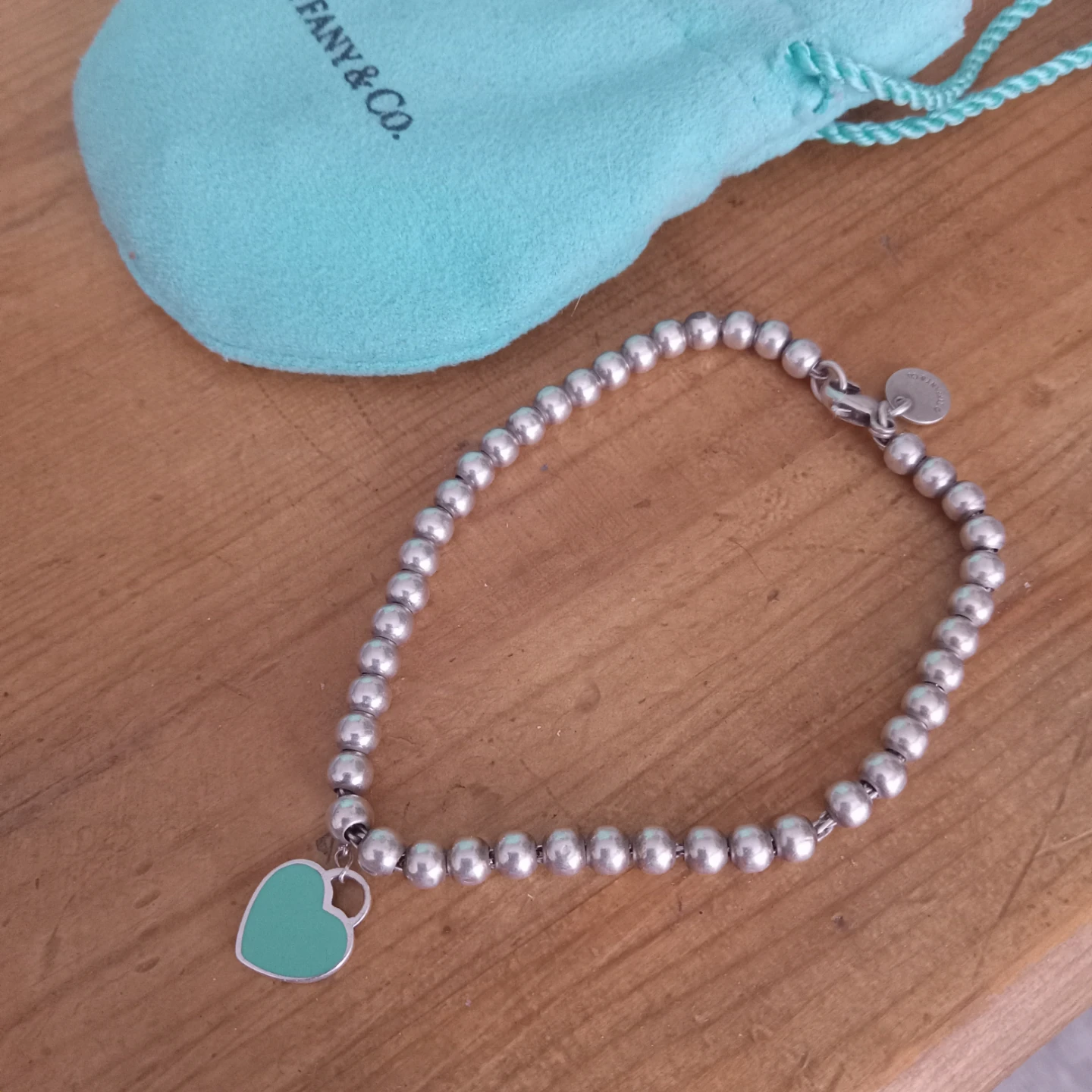 Tiffany & Co. Sterling Silver Heart Charm Bracelet - photo 3