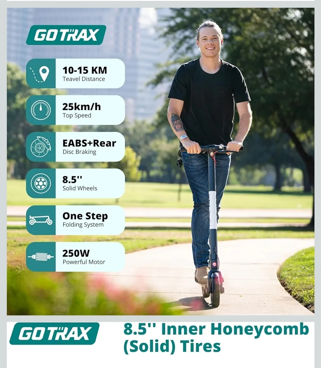 Gotrax GXL V2 Electric Scooter - photo 5