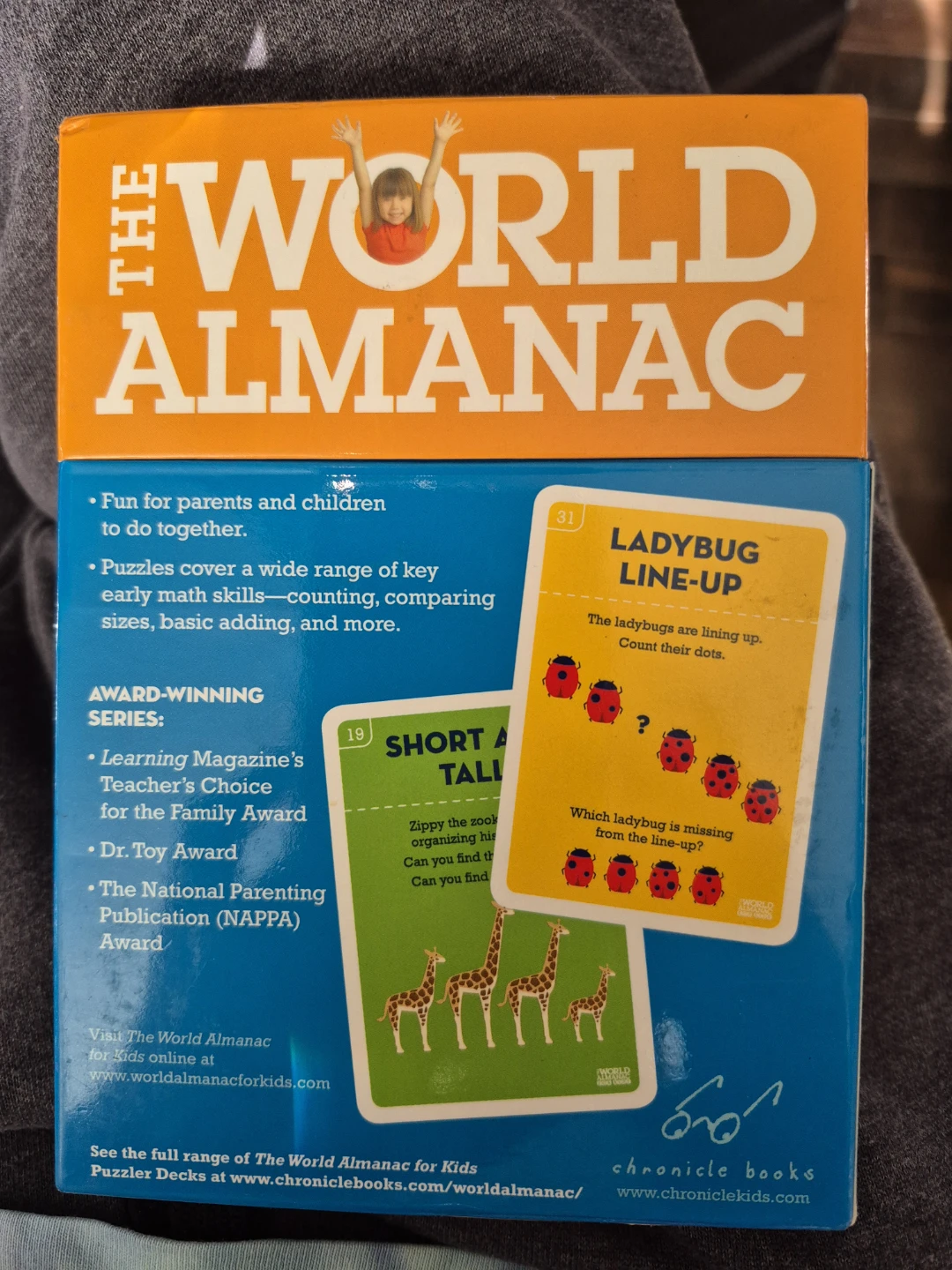 The World Almanac Early Math Puzzler Deck for Kids - photo 2