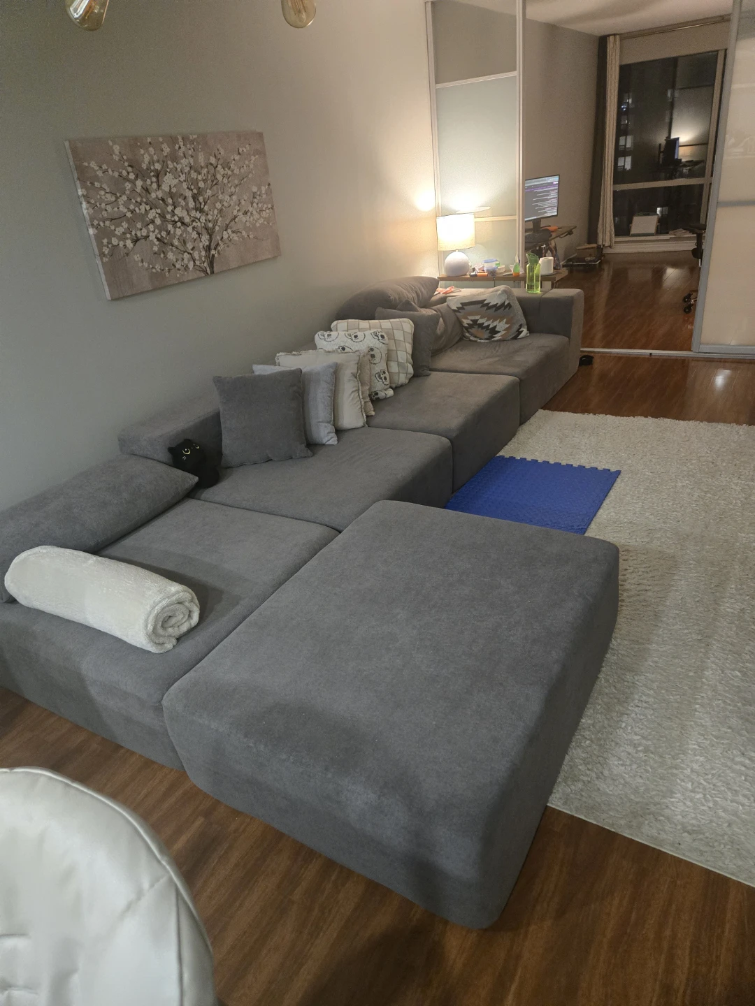 Grey Sectional Sofa
