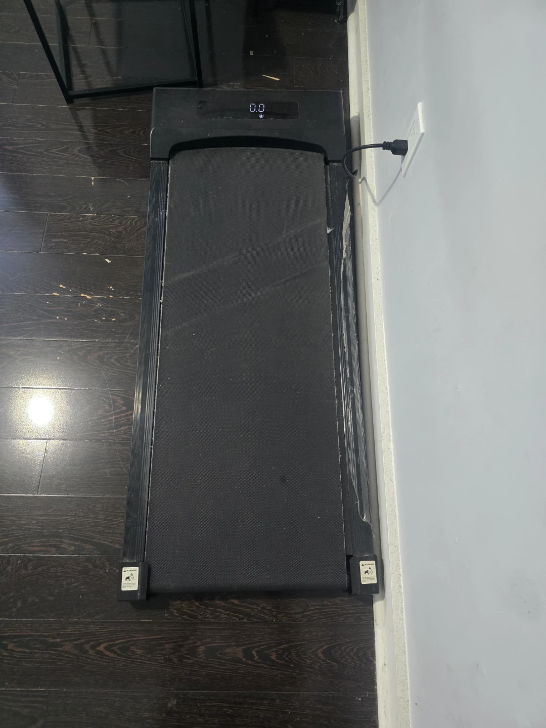 Black Compact Treadmill