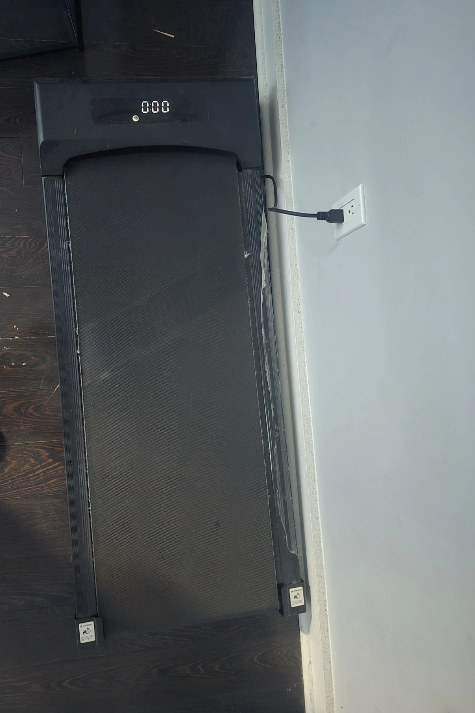 Black Compact Treadmill - photo 3
