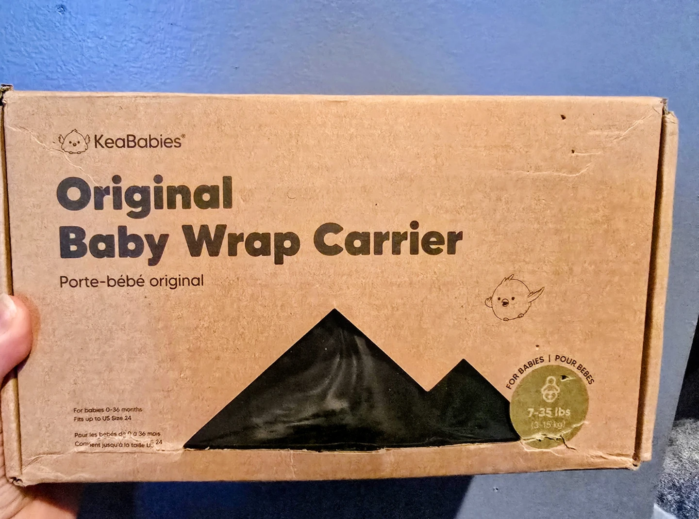 KeaBabies Original Baby Wrap Carrier