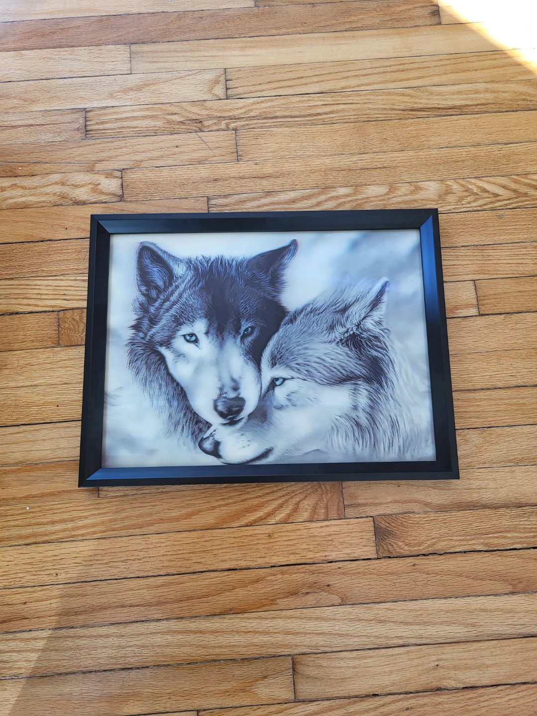 Framed Wolf Art Print