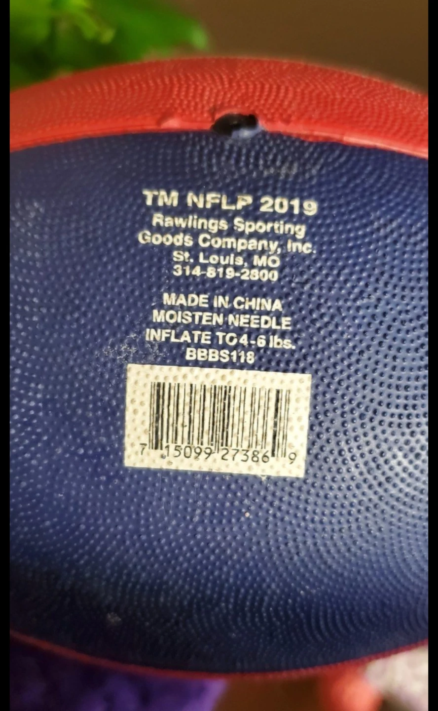 🥕New York Giants NFL Football🥕 - photo 4