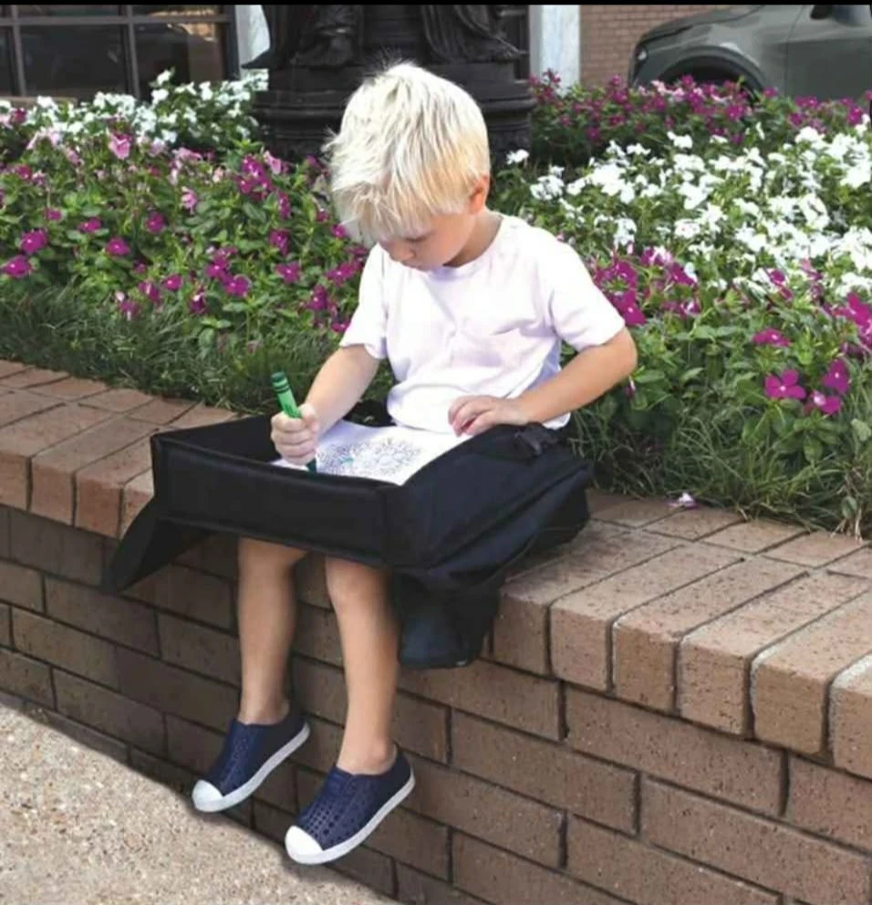 Gear Kids Travel Tray with Dry Erase Board, Road Trip Essen...