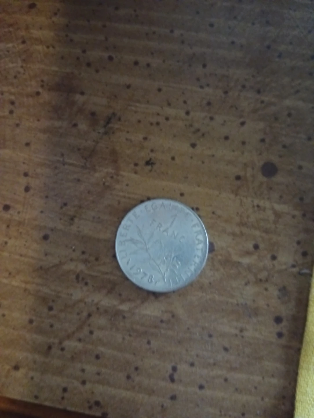 1978 French Franc Coin - photo 2