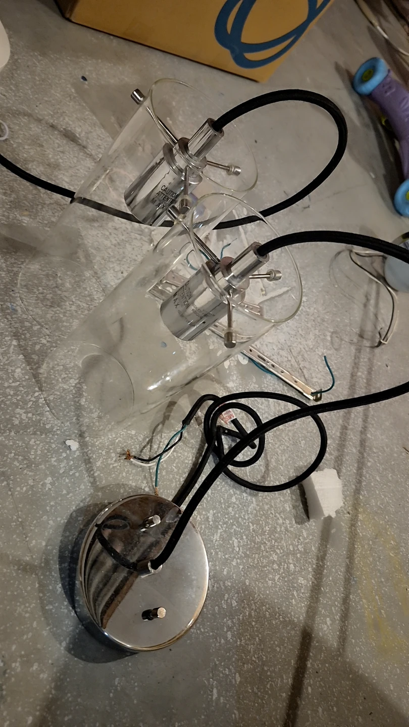 Assorted Ceiling Lights and Floor Lamp - photo 2