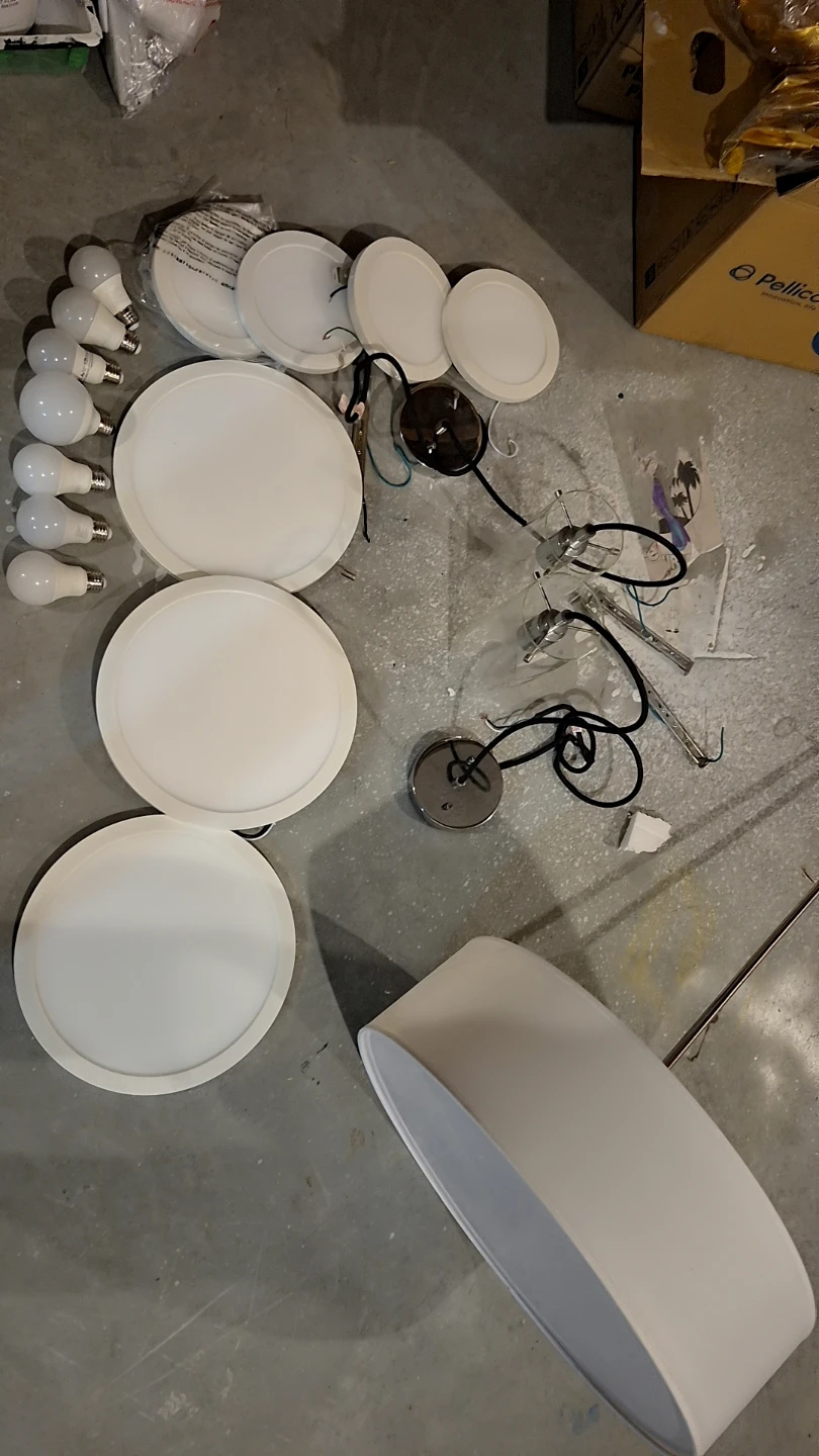 Assorted Ceiling Lights and Floor Lamp - photo 5