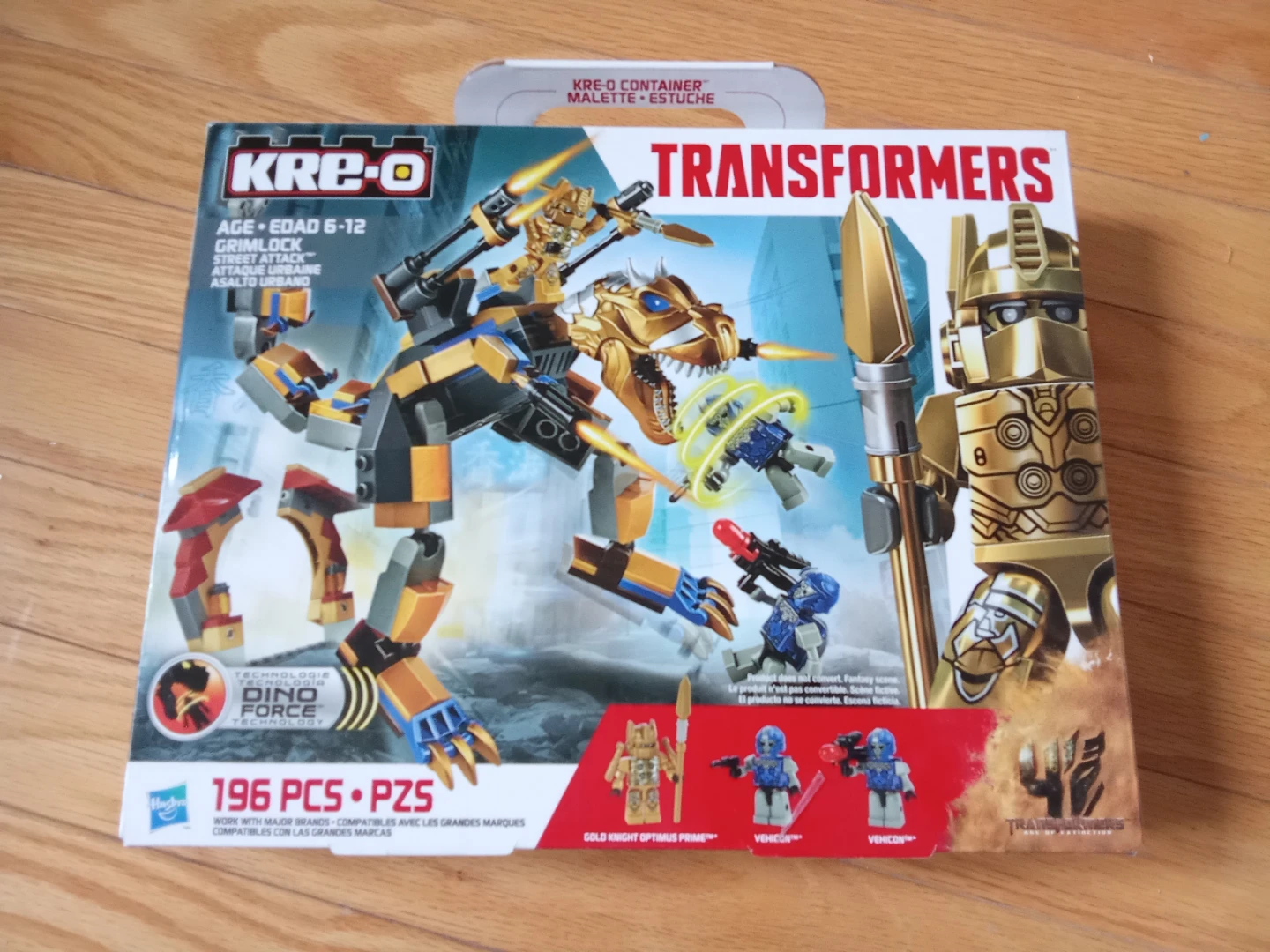 NEW KRE-O Transformers Grimlock Street Attack Building Set 🏆