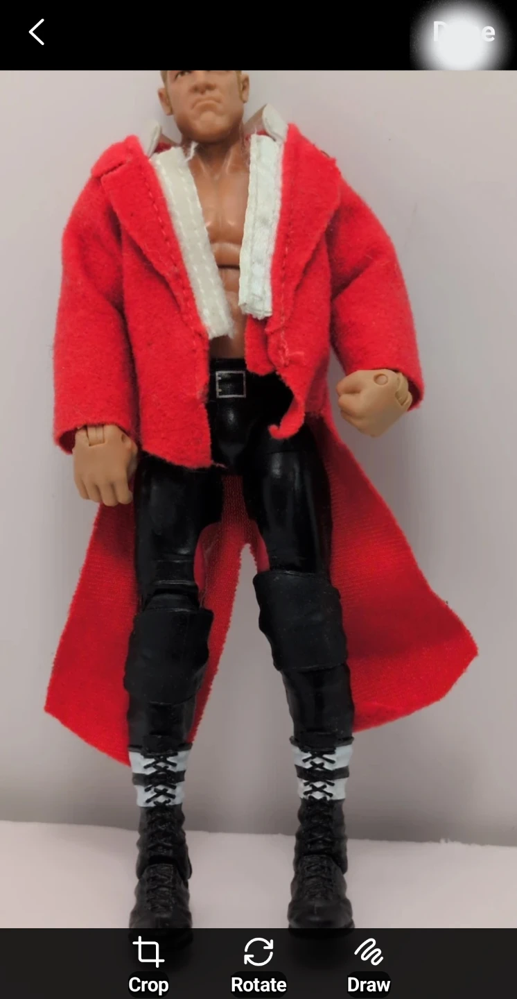Action Figure with Red Coat