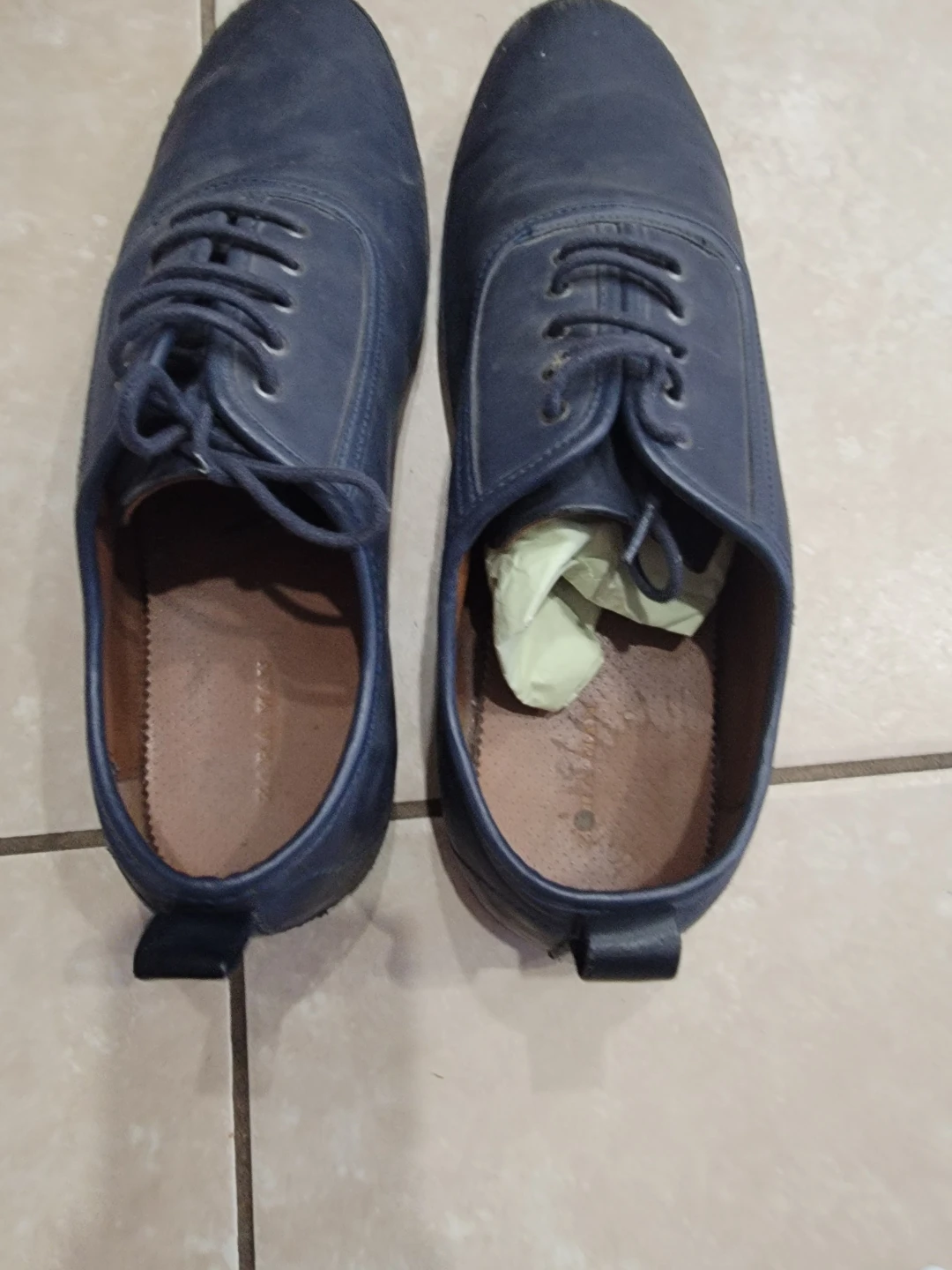 Blue Dress Shoes