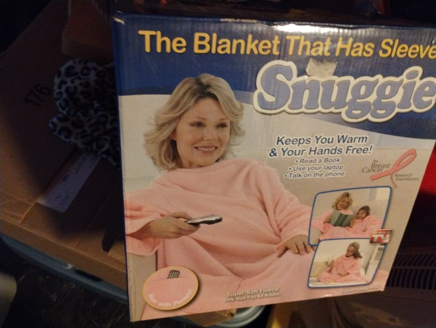 Snuggie The Blanket That Has Sleeves