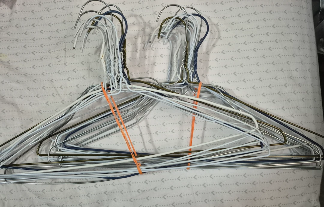 Bundle of 26 Wire Hangers